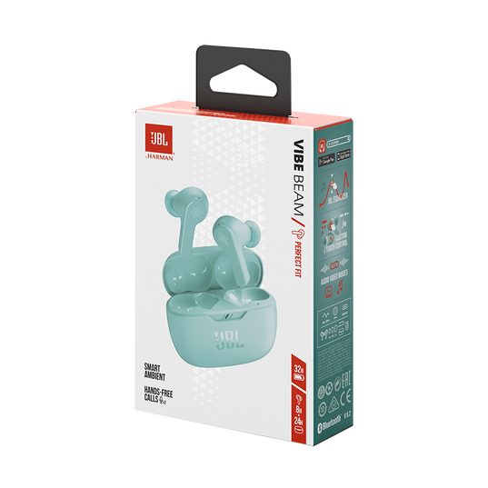 JBL Vibe Beam - Mint - True wireless earbuds - Detailshot 15