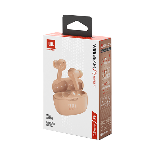 JBL Vibe Beam - Beige - True wireless earbuds - Detailshot 15