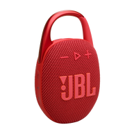 JBL Clip 5 - Red - Ultra-portable waterproof speaker - Hero