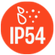 Índice de protección IP54 contra polvo y agua*