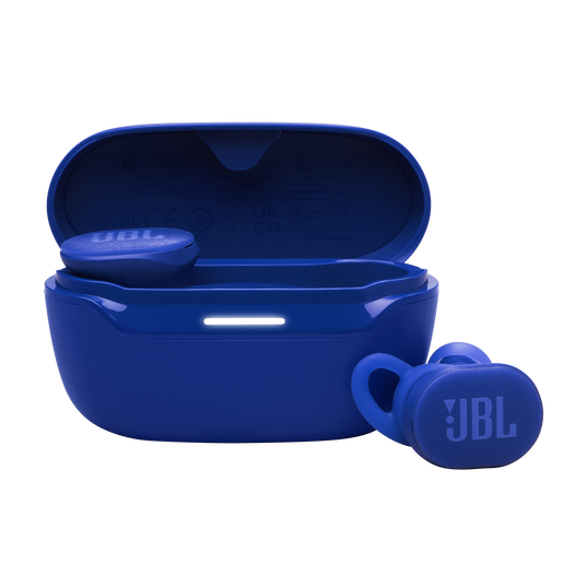 JBL Endurance Race 2 - Blue - Waterproof sports true wireless earbuds - Hero