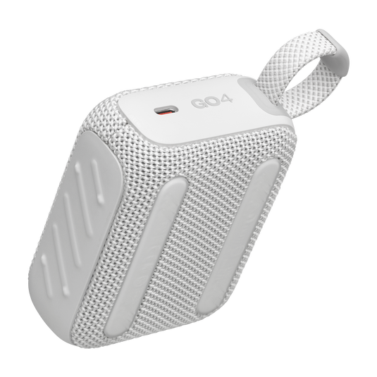 JBL Go 4 - White - Ultra-Portable Bluetooth Speaker - Detailshot 2 image number null