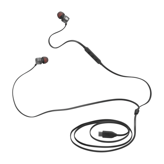 JBL Tune 310C USB - Black - Wired Hi-Res In-Ear Headphones - Detailshot 5 image number null