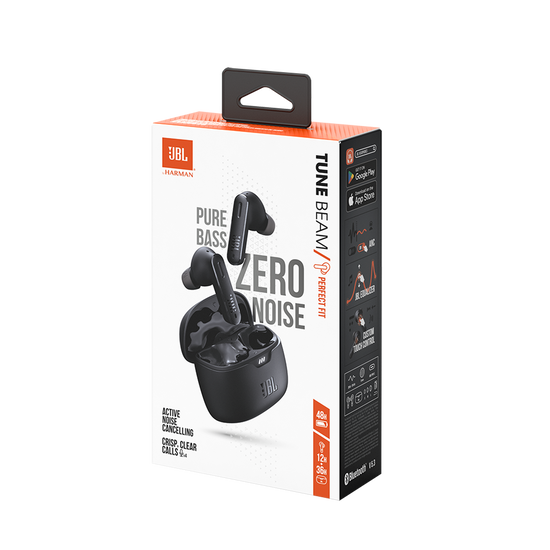 新品未使用JBL TUNE BEAM PURE BASS ZERO NOISE JBL Tune Beam | Auriculares True Wireless con cancelación de ruido