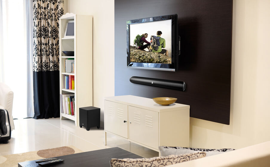 Cinema SB350 | Barra de sonido para cine en casa 2.1 con subwoofer