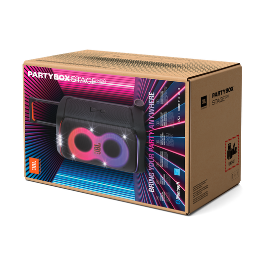 JBL PARTYBOX STAGE 320 ワイヤレススピーカー JBL PartyBox Stage 320 | Altavoz portátil para fiestas con ruedas