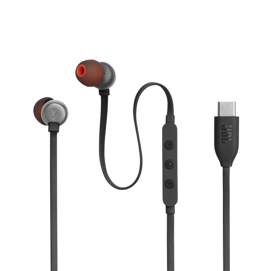 JBL Tune 310C USB - Black - Wired Hi-Res In-Ear Headphones - Detailshot 6 image number null