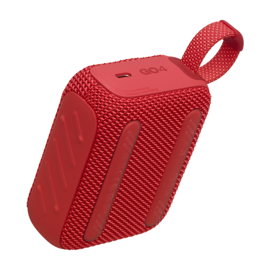 JBL Go 4 - Red - Ultra-Portable Bluetooth Speaker - Detailshot 2 image number null