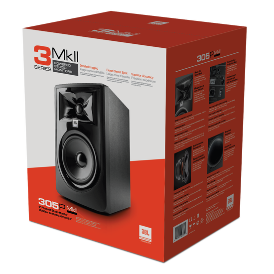 JBL 305P MkII | Control de estudio bidireccional de 5