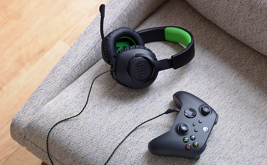 JBL Quantum 100X Console Juega aún más tiempo con la comodidad de la espuma viscoelástica - Image