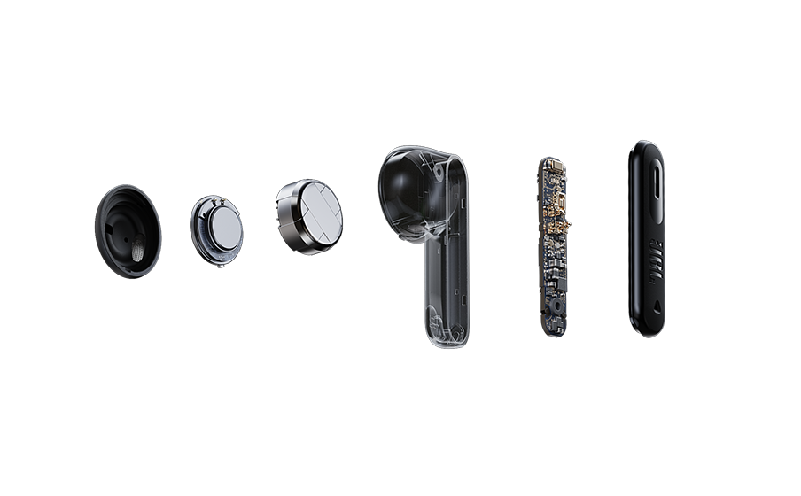 JBL Tune Flex 2 Ghost Edition Llamadas perfectas y una experiencia personalizada con 6 micr&oacute;fonos - Image