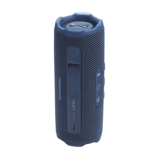 JBL Flip 7 - Blue - Portable waterproof and drop-proof  speaker - Back image number null
