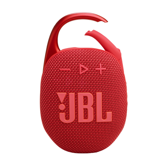 JBL Clip 5 - Red - Ultra-portable waterproof speaker - Front image number null