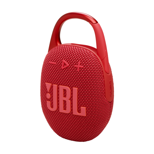 JBL Clip 5 - Red - Ultra-portable waterproof speaker - Detailshot 1 image number null