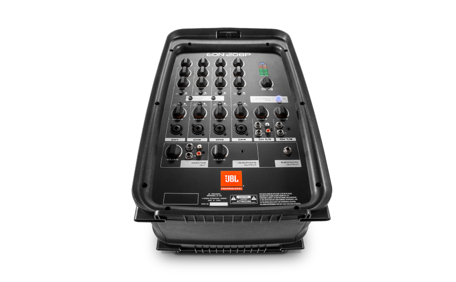 JBL EON208P | Sistema PA bidireccional de 20,3 cm portátil con