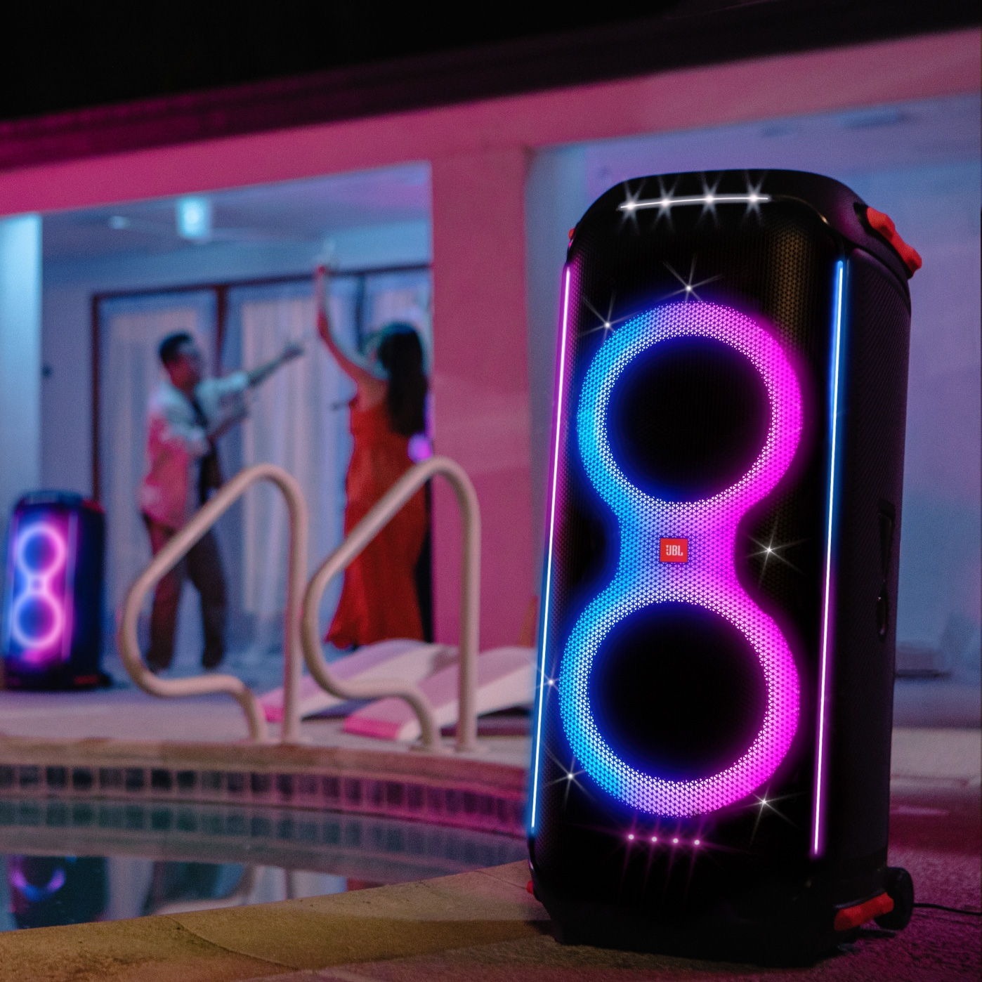  JBL PartyBox 100 - Altavoz portátil inalámbrico Bluetooth para  fiesta : Electrónica